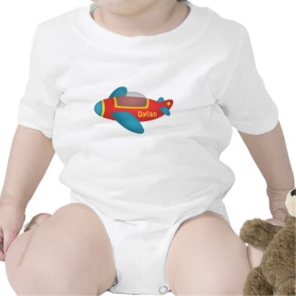 Colourful Aeroplane Jet Baby Clothes