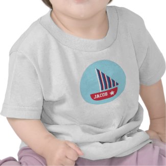 Sailboat nautical baby boy clothes