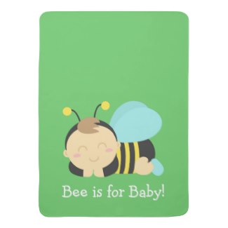 Bee is for Baby Blanket