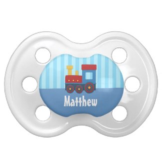Colourful Train Baby Pacifier
