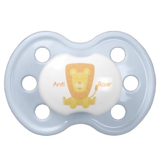 Anti Roar Lion Baby Pacifier